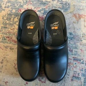 Dansko clogs with back.